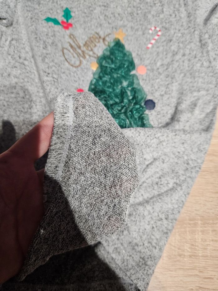 Pull Noël sapin 12 ans - photo numéro 3