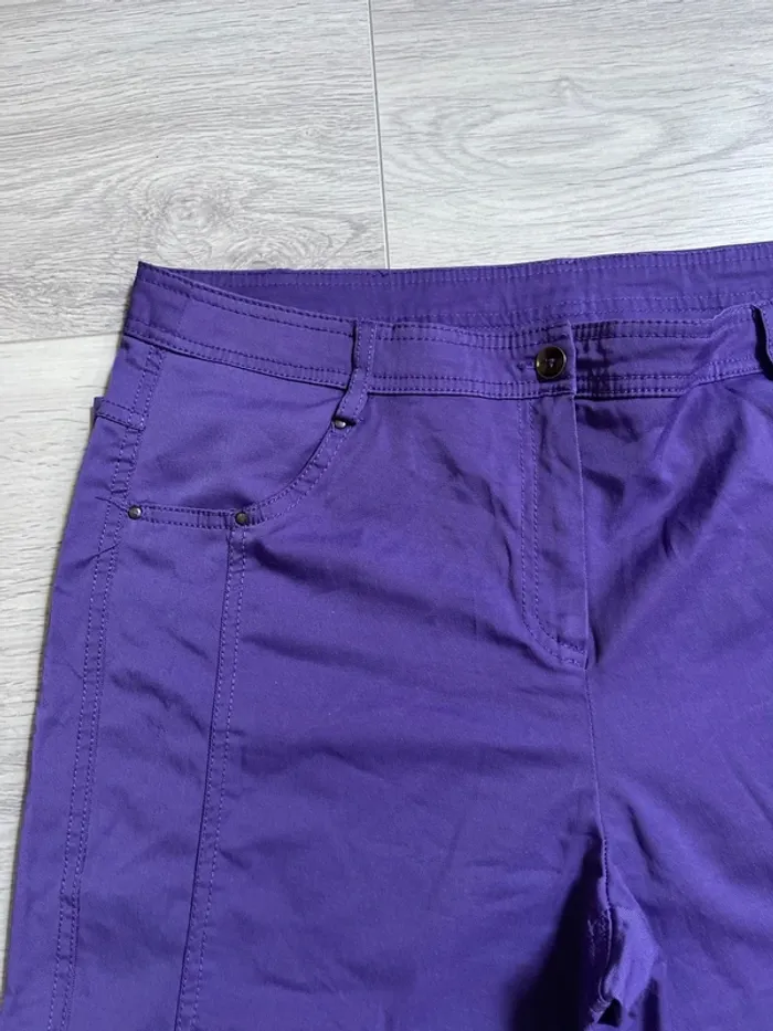 Pantacourt violet - photo numéro 6