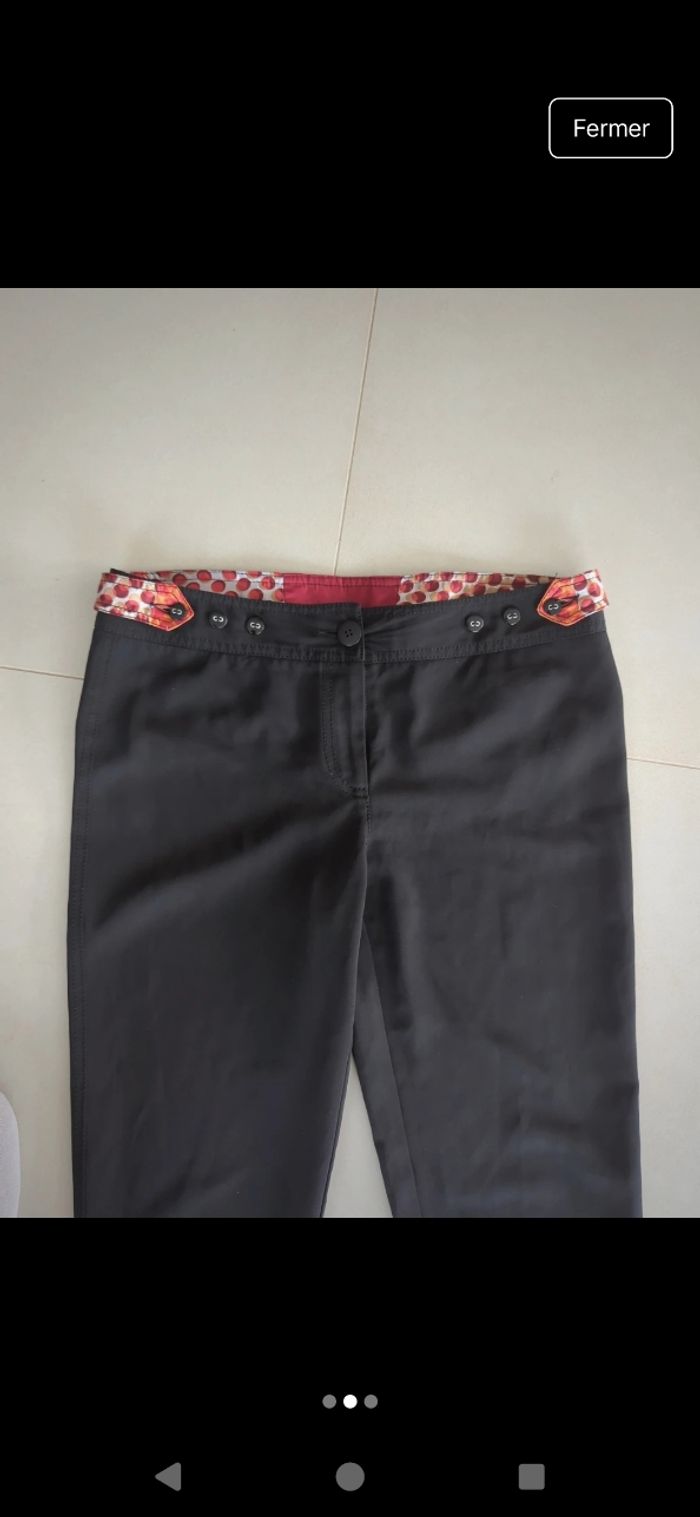 Pantalon taille 40 noir - photo numéro 2