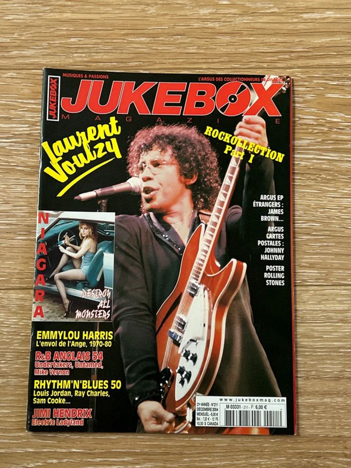 Revue magazine jukebox - 211 - décembre 2004