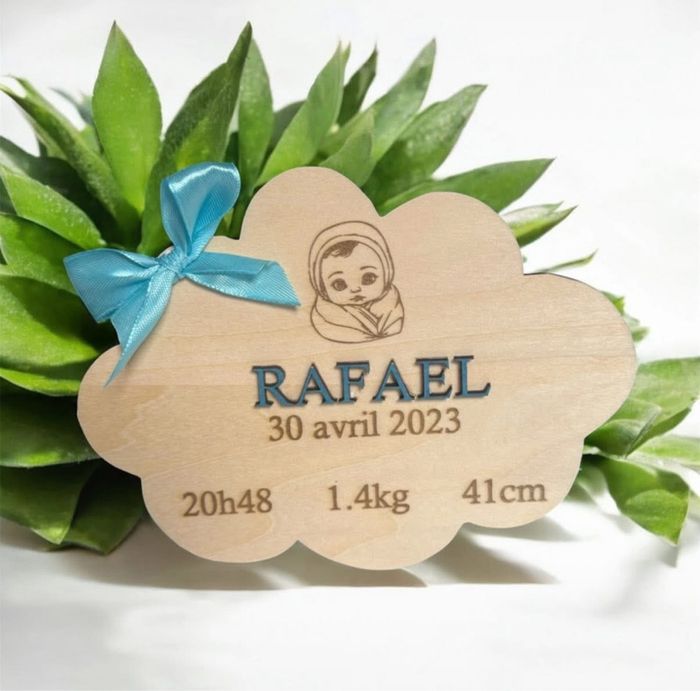 Pancarte nuage souvenir - photo numéro 2