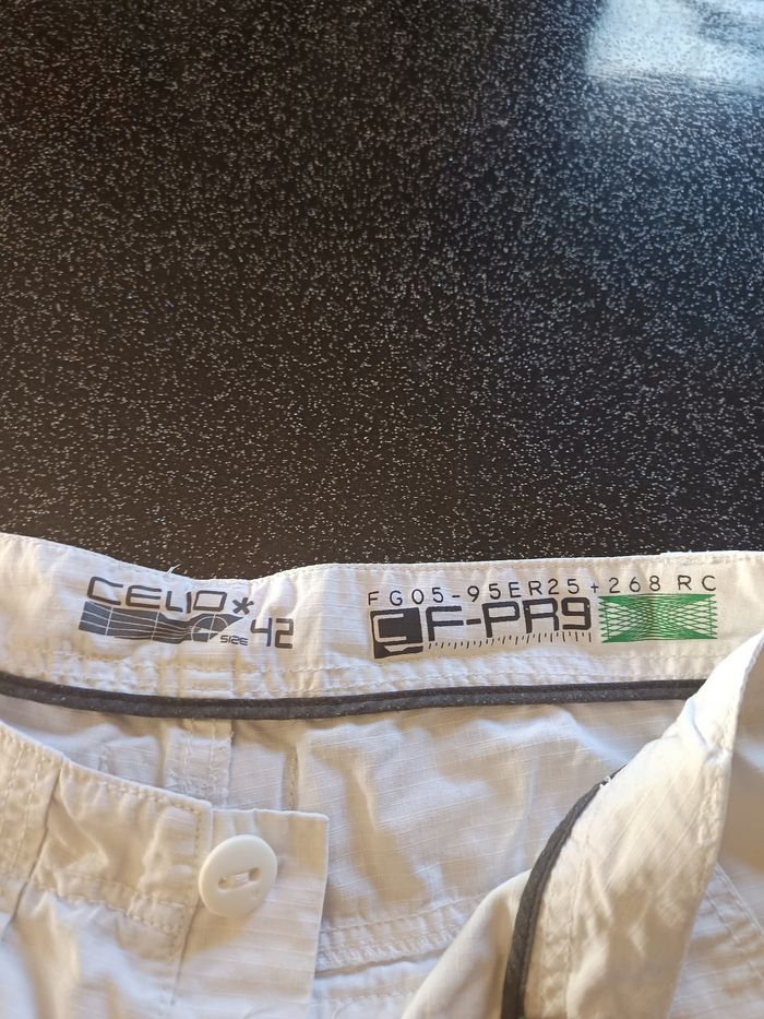 Pantalon blanc Celio Taille 42 - photo numéro 4