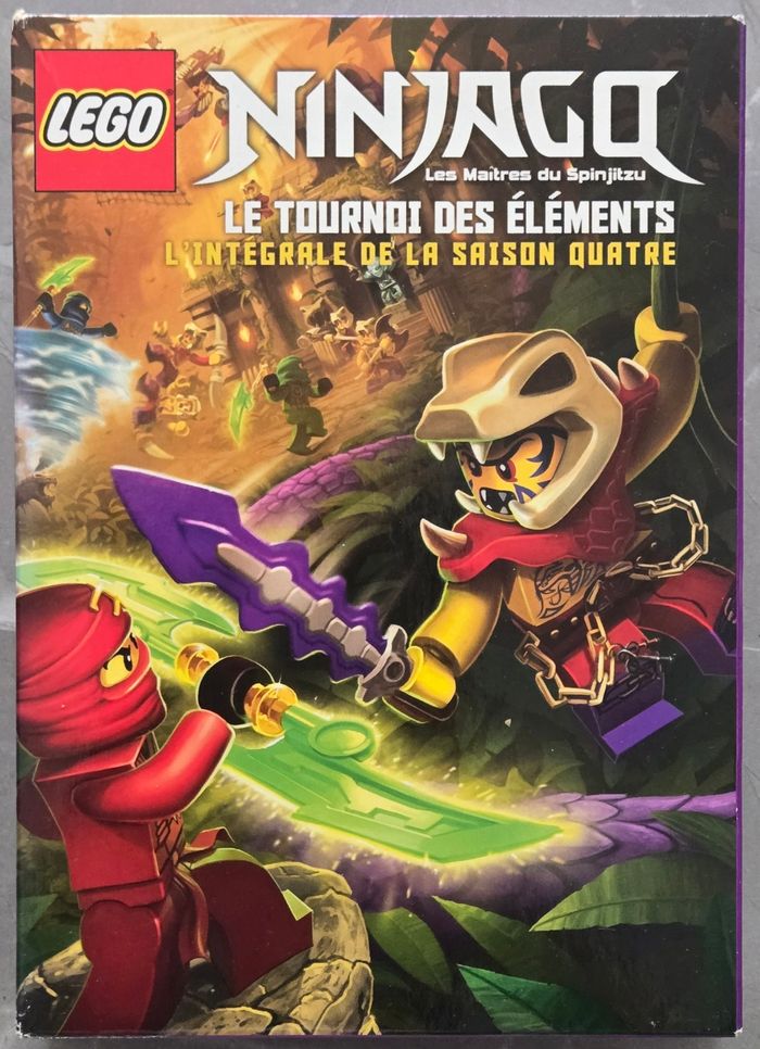 Lego Ninjago Le Tournoi des Éléments (Saison 4) Dvd d'occasion en très bon état - photo numéro 2