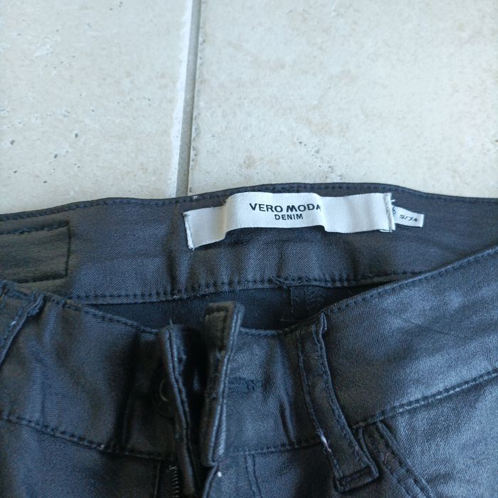 Pantalon simili cuir 34 - photo numéro 2