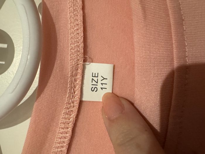Tee-Shirt Stitch rose 11 ans - photo numéro 3