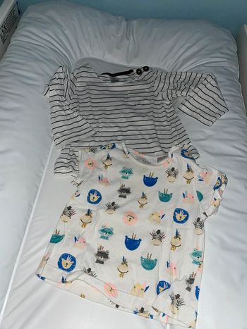 Lots tee shirt Zara