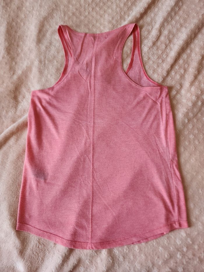T-shirt bretelle rose taille S Undiz - photo numéro 2