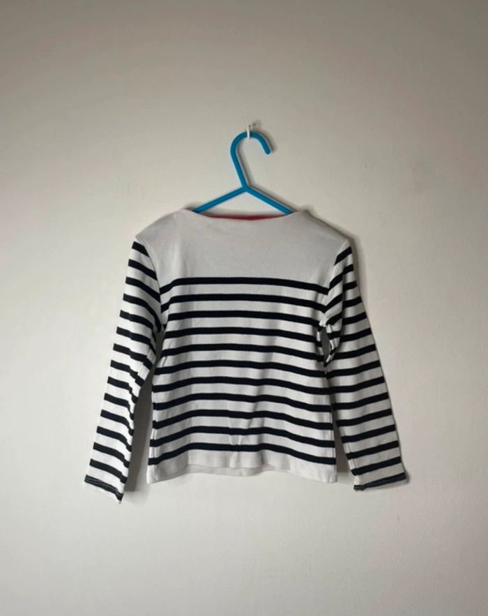 Tee shirts à rayures orchestra 5 ans fille - photo numéro 3