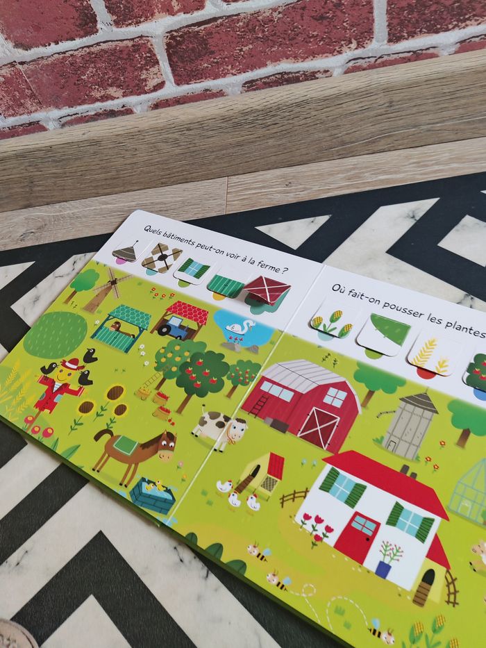 Livre à rabats La ferme - Bout'chou - photo numéro 4