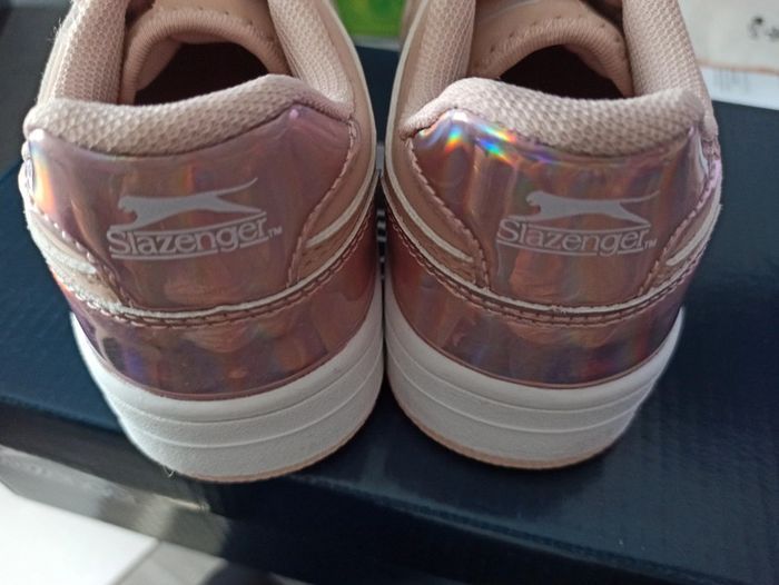 Baskets fille Slazenger rose 30 - photo numéro 4