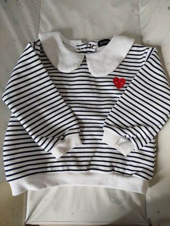 Pull chaud marin