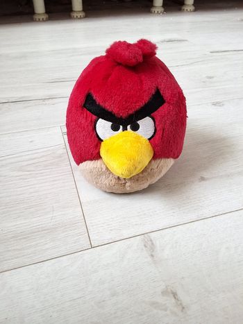 Peluche oiseau Angry birds 14 cm de hauteur Neuve 