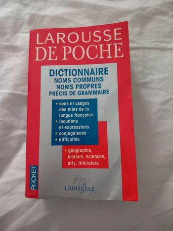 Larousse de poche dictionnaire