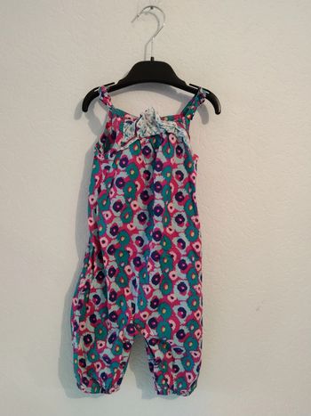 combinaison légère  imprimée sergent major fille 12 mois