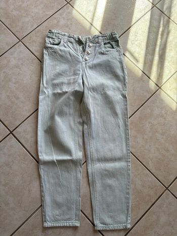 Jean vert pastel