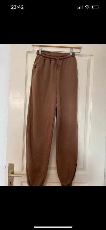 Bas de jogging marron