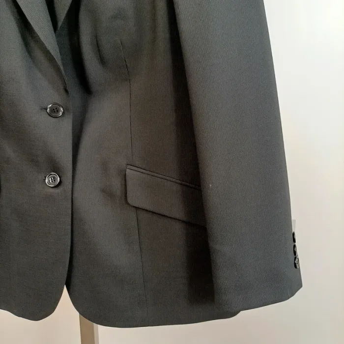 Veste de costume noire VAL-N0002 - Taille 48 A492 - photo numéro 3