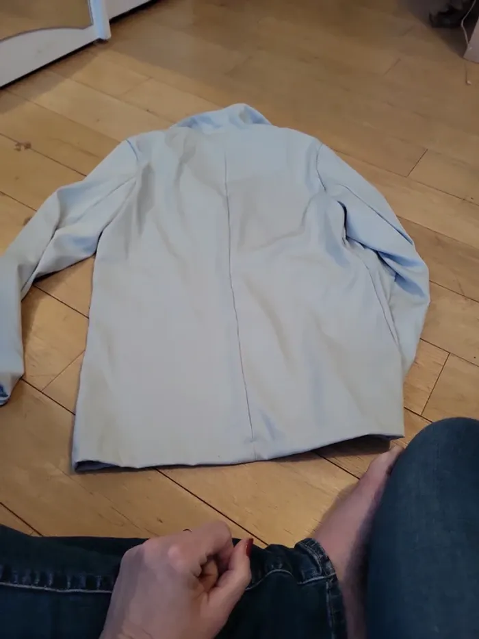 Tailleur gris clair S - photo numéro 5