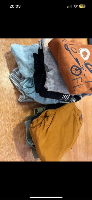 Lot vêtements 9 mois