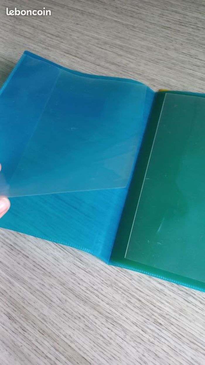 2 protèges pour petit cahier - photo numéro 2