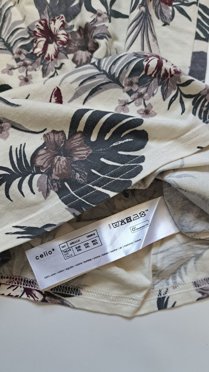 t-shirt célio xl🌺 - photo numéro 4
