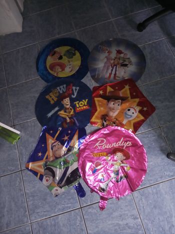 Lot ballons hélium toy story neuf