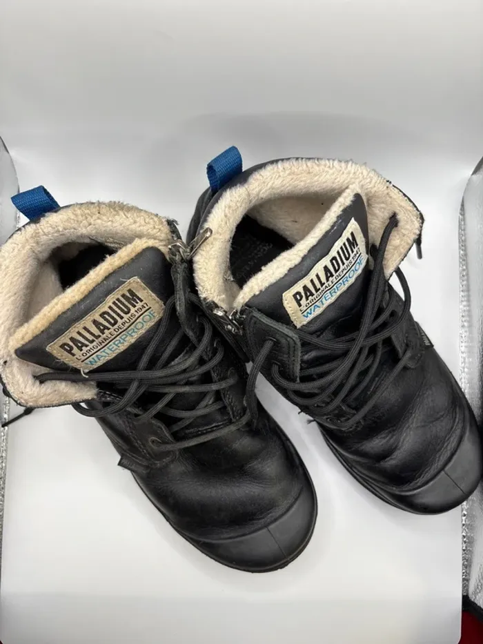 🔥 Bottines Palladium Pampa Waterproof - Chaudes et Robustes pour l'Aventure ! 🔥 - photo numéro 4