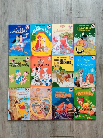 Livres Disney Club du livre à l'unité (1€) ou en lot