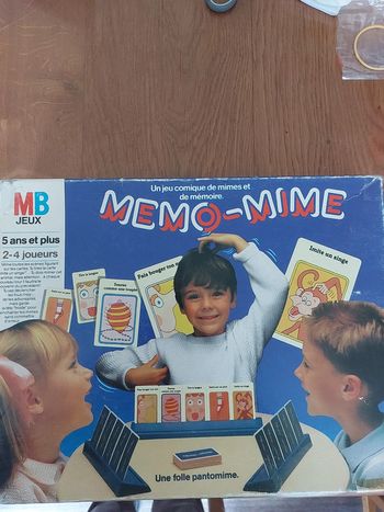 Jeu mémo-mime
