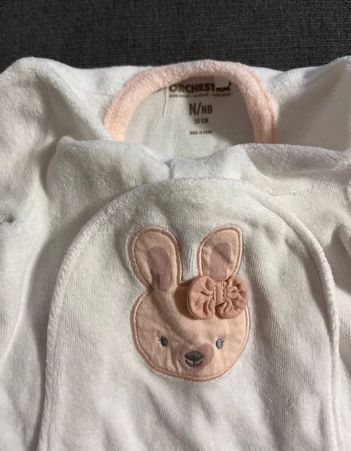Pyjama naissance lapin - photo numéro 3