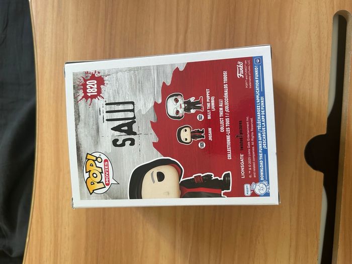 Funko Pop SAW – Jigsaw #1820 (Neuf – Boîte scellée) - photo numéro 4