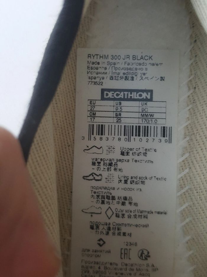 Sandales de gym taille 27 - photo numéro 3