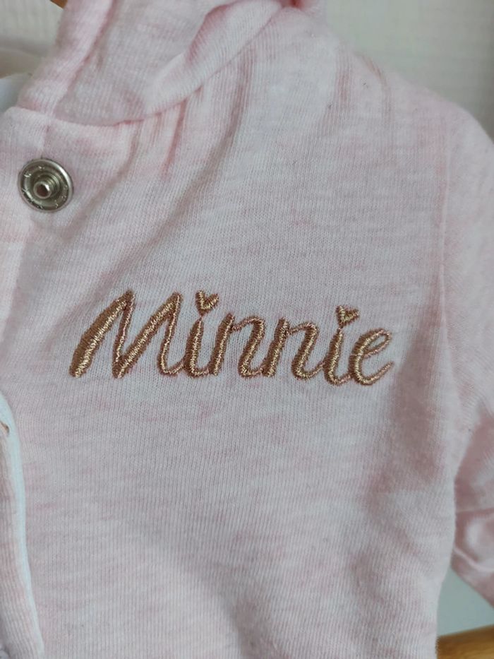 Manteau minnie 0/1 mois chaud neuf 🏷 - photo numéro 3