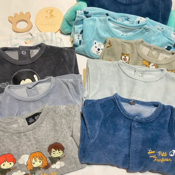 Lot pyjama - 3 mois - photo numéro 2