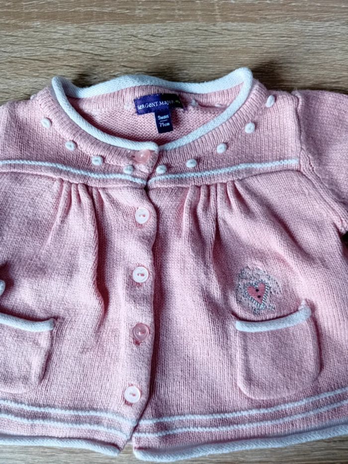 Gilet fille 9 mois Sergent major - photo numéro 5