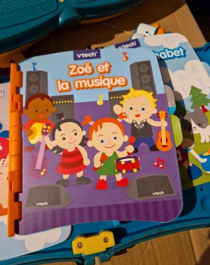 Biblio bébé de vtech avec 4 livres - photo numéro 8