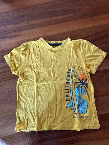 Teeshirt 6 ans 7 ans 8 ans garçon surf manches courtes