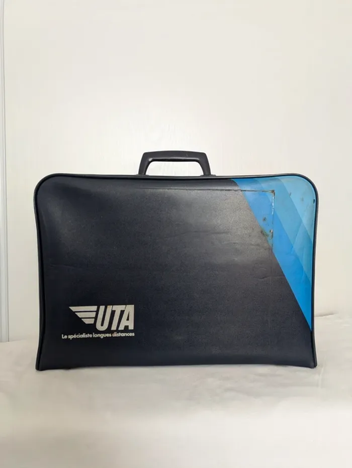 Valise vintage compagnie aérienne UTA - photo numéro 2