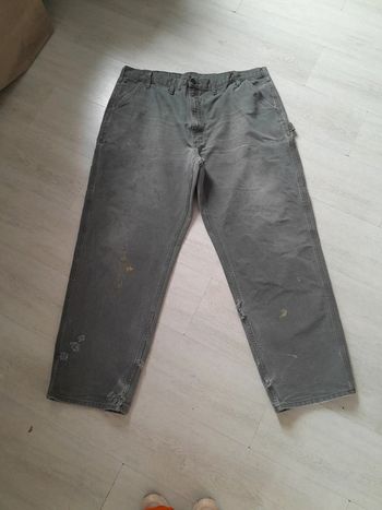 Pantalon large etiquette cuir Carhartt 44×34