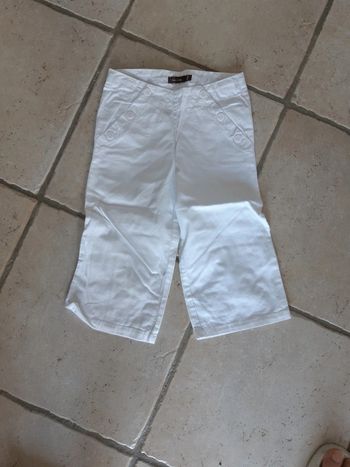 Pantalon blanc 24 mois