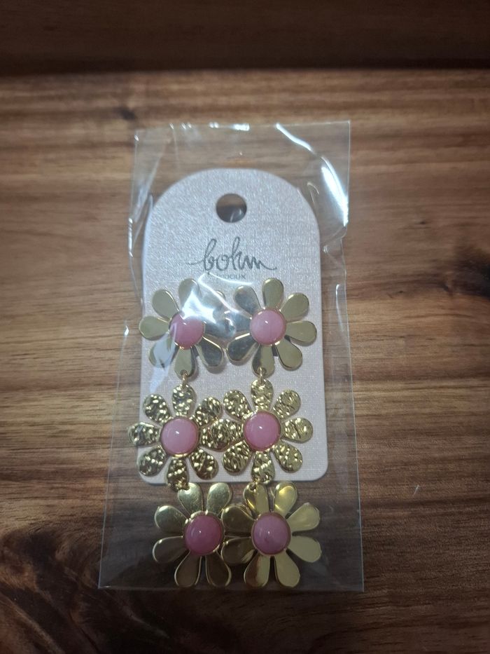 Boucle d'oreilles bohm