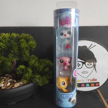 Littlest Pet Shop g7 #41 seaghull #43 yellow shark #42 Otter loutre requin mouette