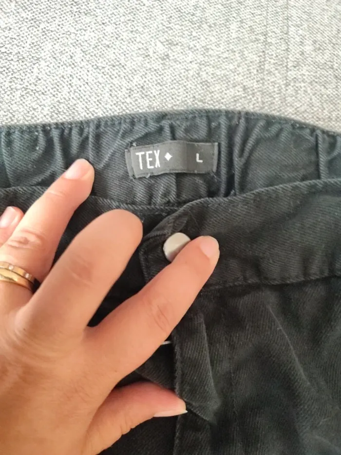 Jeans large noir - photo numéro 3