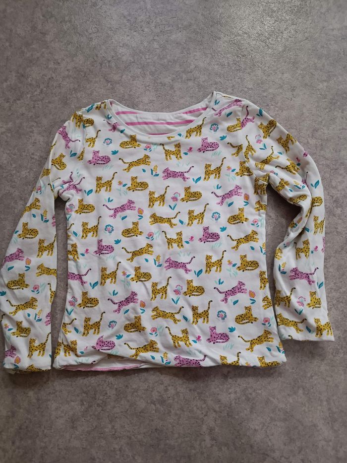 Tee-shirt dpam 6 ans réversible