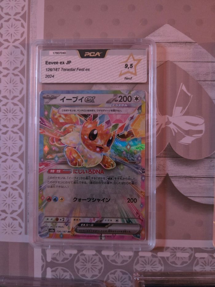 Lot cartes gradées pokemon japonaises