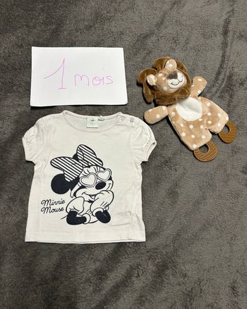 T-shirt Minnie 1 mois