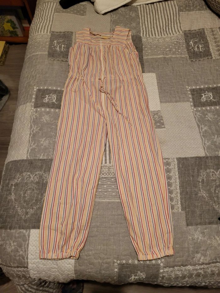 Combinaison à rayures 6 ans