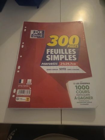 Copie simple oxford