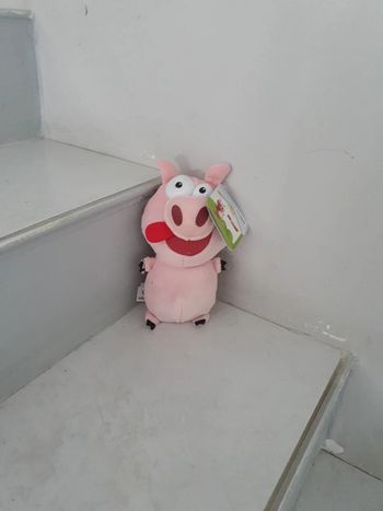 Peluche cochon intermarché 20 cm Neuf VIN