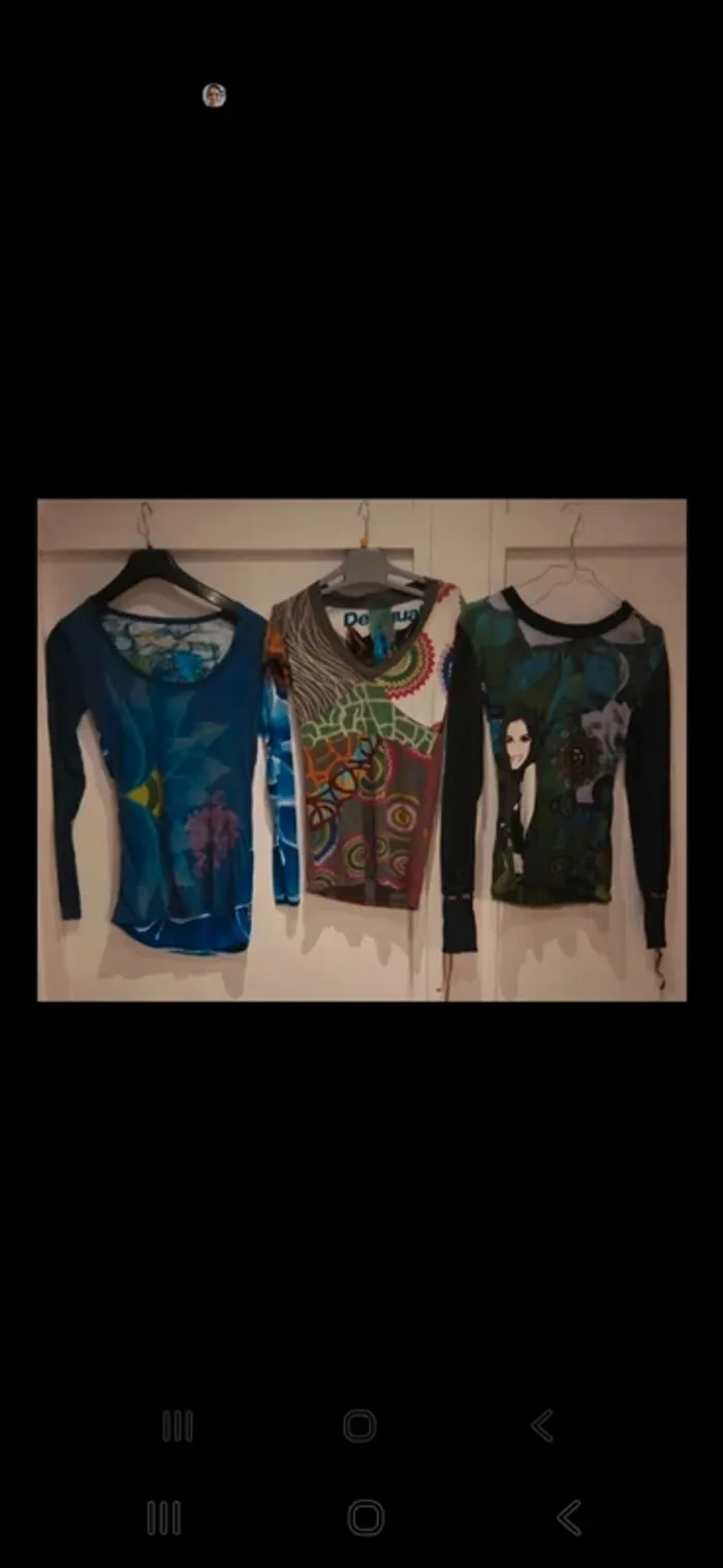 Lot desigual S et Xs